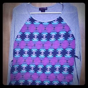 Rock&roll cowgirl shirt